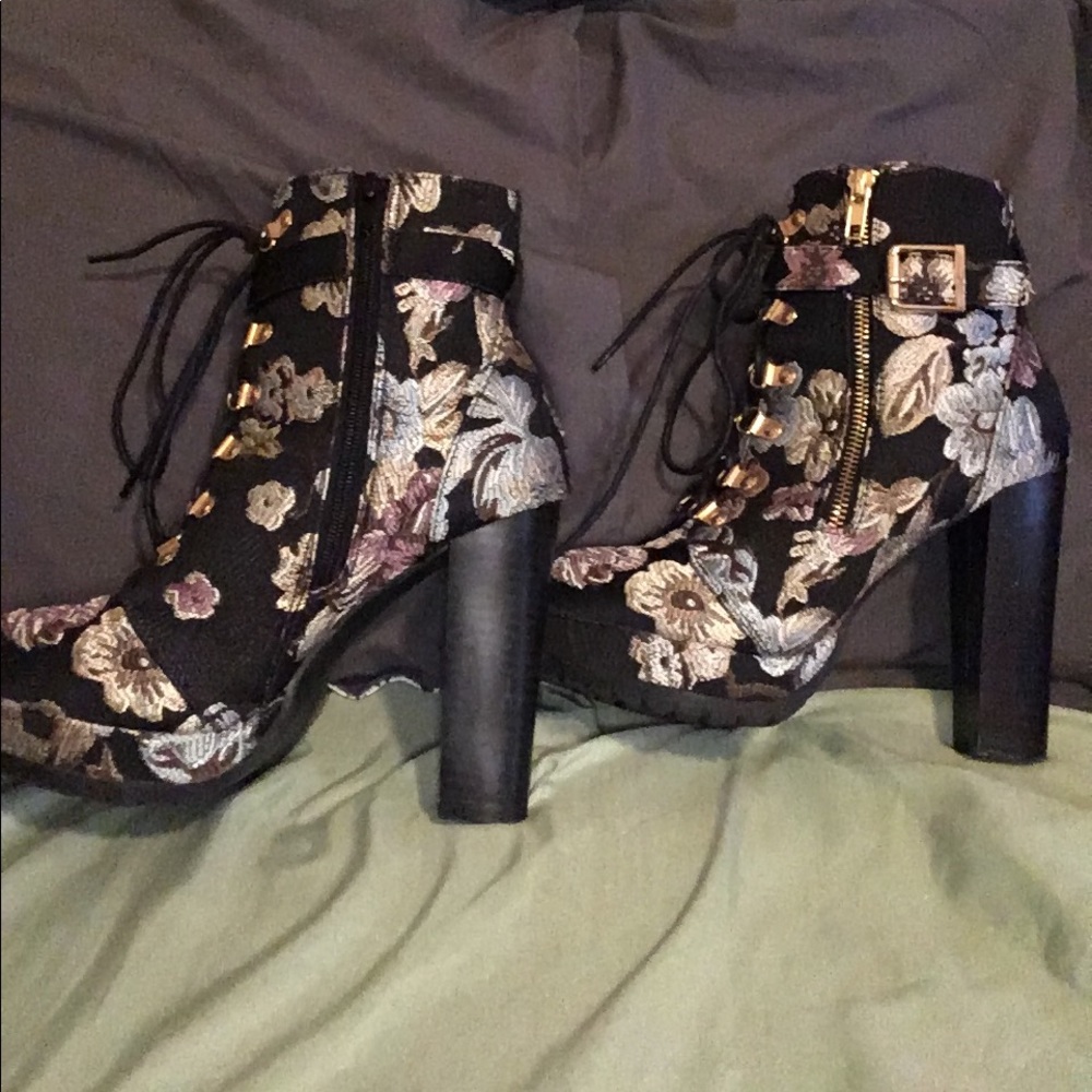 Floral Heels